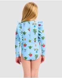 Seafolly - Playa Bonita Frill Paddlesuit - Kids