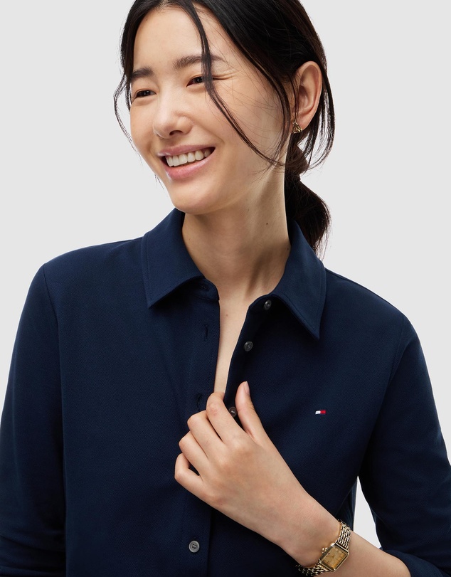 Tommy Hilfiger - 1985 Slim Fit Pique Shirt