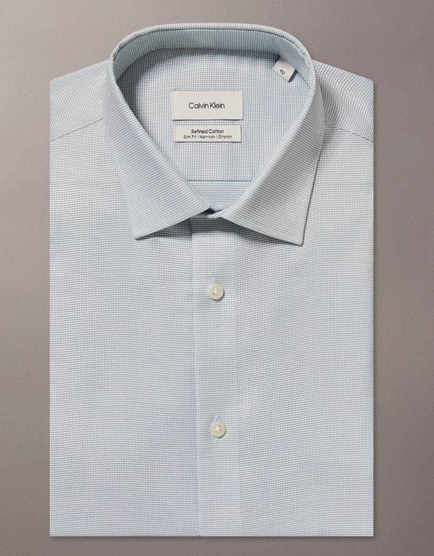 Calvin Klein - Refined Cotton Dress Shirt