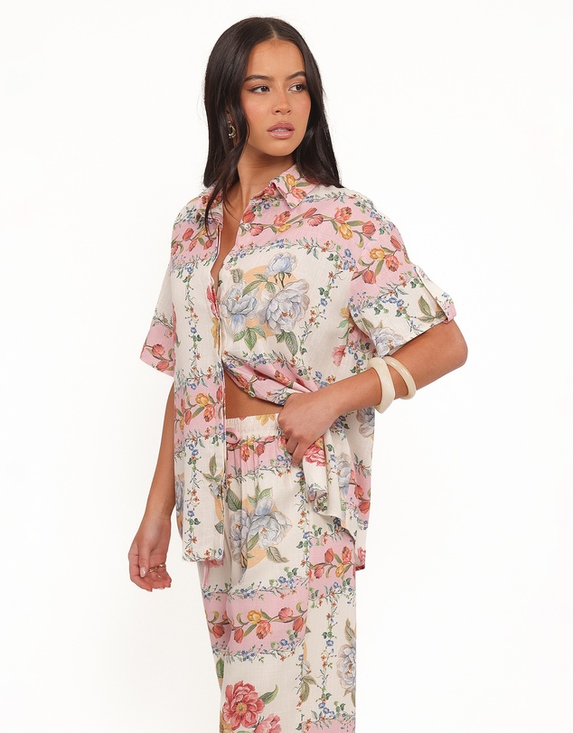 Petal & Pup - Cascais Shirt - Rose Tile