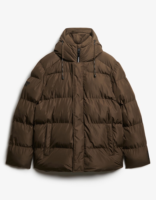 Superdry - Hooded 5 Baffle Sports Puffer