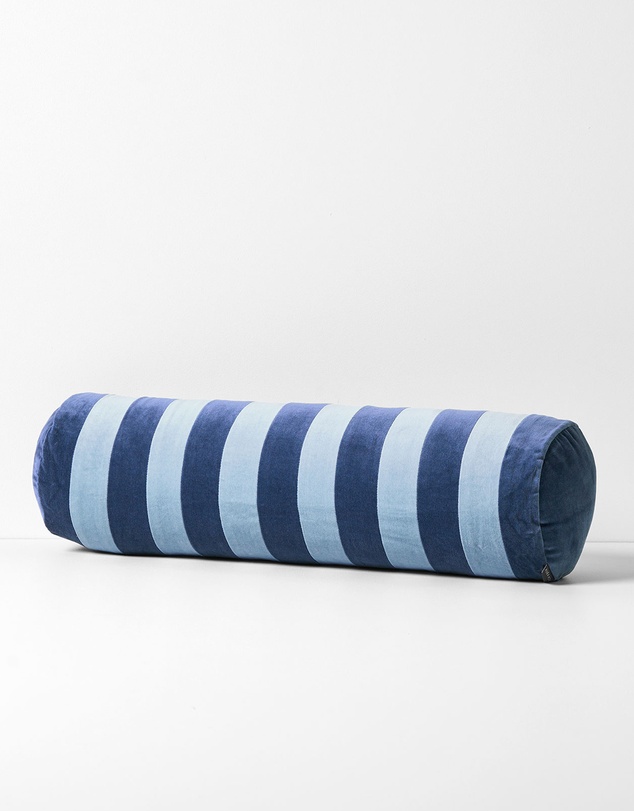 Aura Home - Velvet Stripe Bolster
