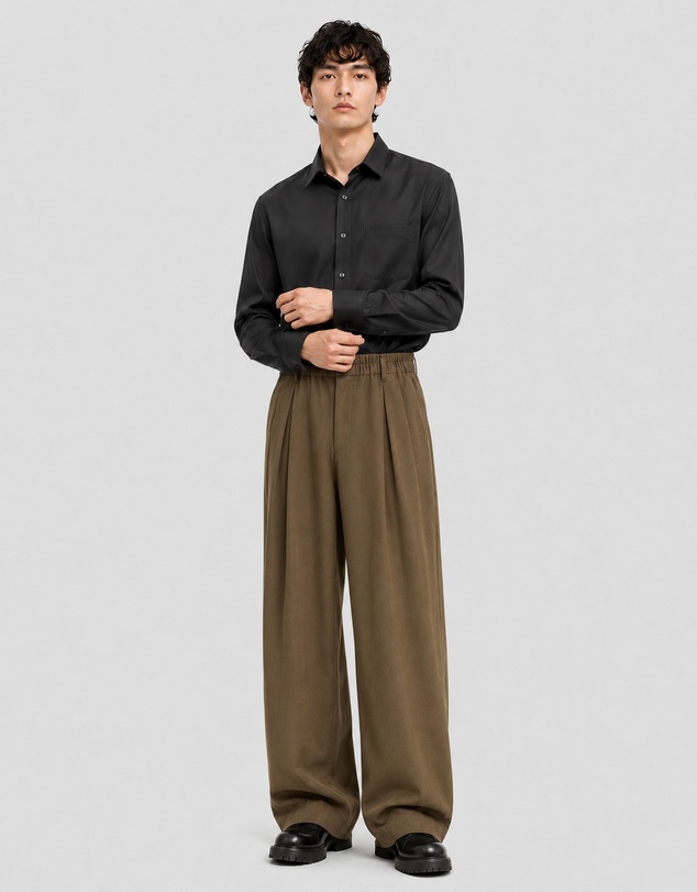 Justin Cassin - Gaten Wide Leg Cargo Pants