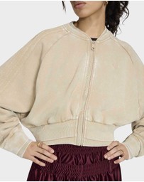 adidas Originals - SST DOUBLE LAYERED CROPPED TRACK TOP Womens