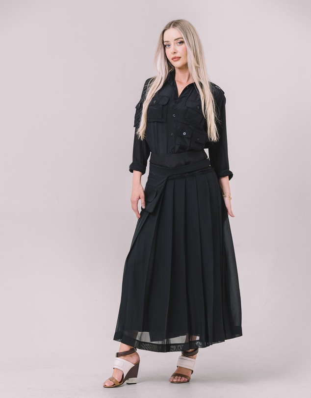Youmsara - The Noire Corset Skirt