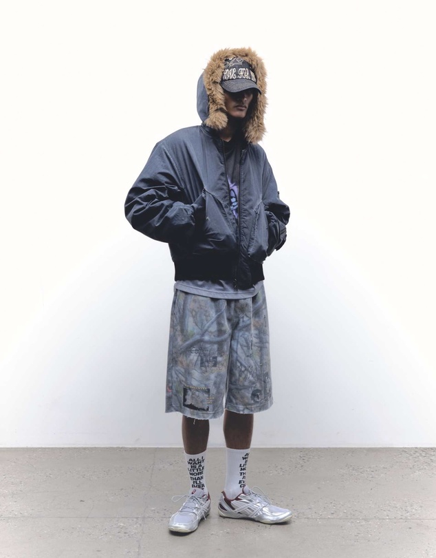 JUNGLES JUNGLES - Love for Life Camo Shorts