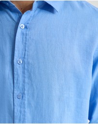 Oxford - Copper European Linen Shirt