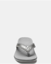 Vionic - Islander Toe Post Sandal - Pewter