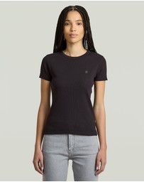 G-Star - Rib Cap Sleeve Tee