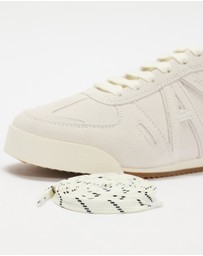Armani Exchange - Sneaker Trip Suede Mesh Pureflex - Men's
