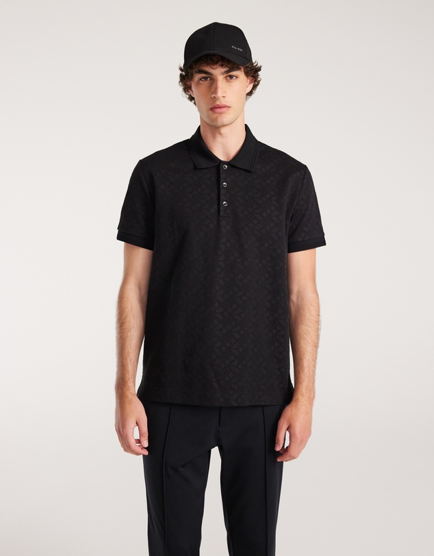 Calibre - Solid Monogram Polo Black