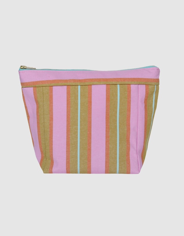 Mosey Me - Sunrise Stripe Cosmetic Bag