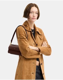 Coach - Refined Calf Leather Elora Top Handle Crossbody Bag