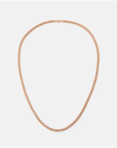 Daniel Wellington - Ellipse 4mm Cuban Chain Necklace 45cm