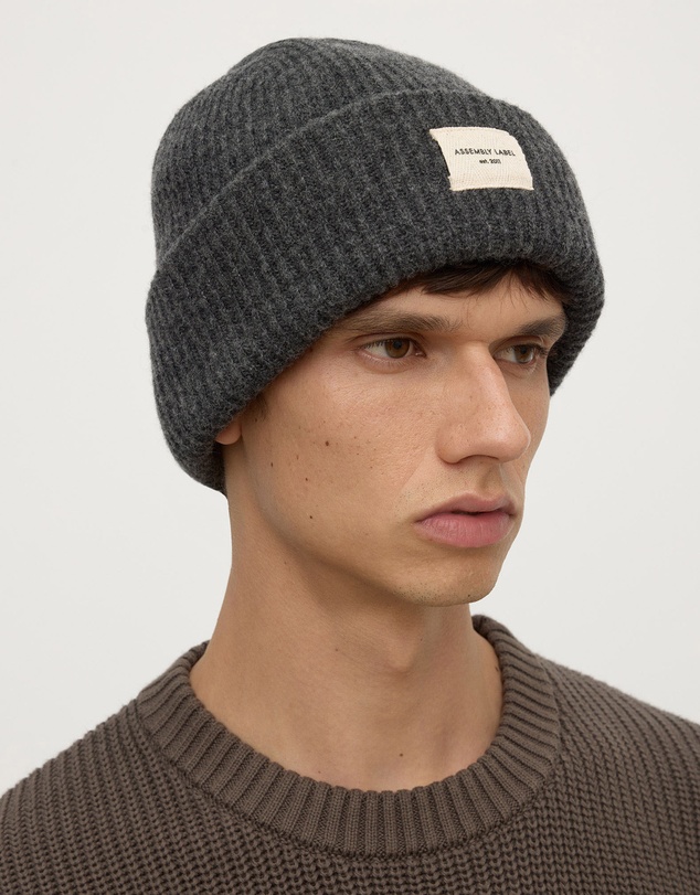 Assembly Label - Wool Rib Beanie