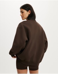 Cotton On Body Active - Plush Crew Sweatshirt