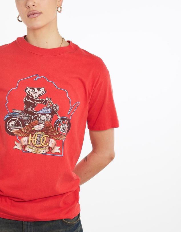 Vintage by The Real Deal - Pre Loved - Vintage 1992 Harley Davidson H.O.G. Rally Tee