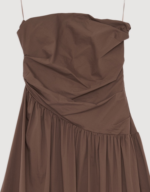 Revibe - Repaired AERE Kiera Strapless Midi Dress - AU 14