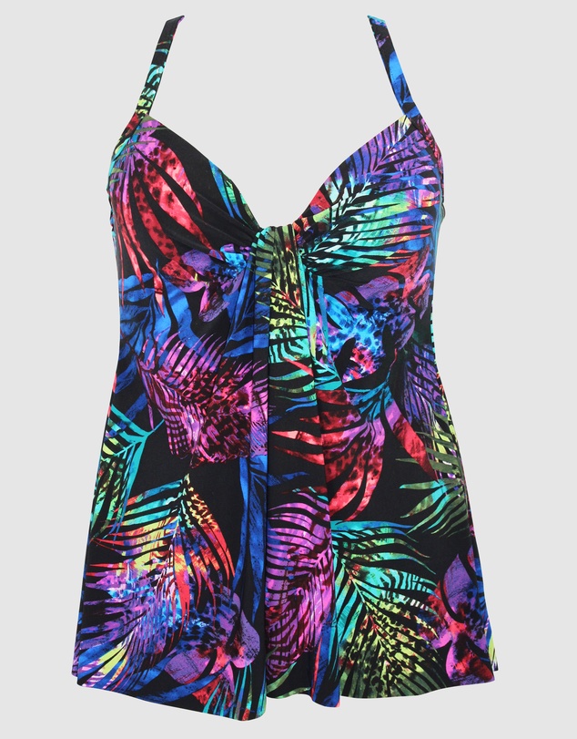 Miraclesuit Swimwear  - Tropicat Marina Underwired Padded Tankini Top