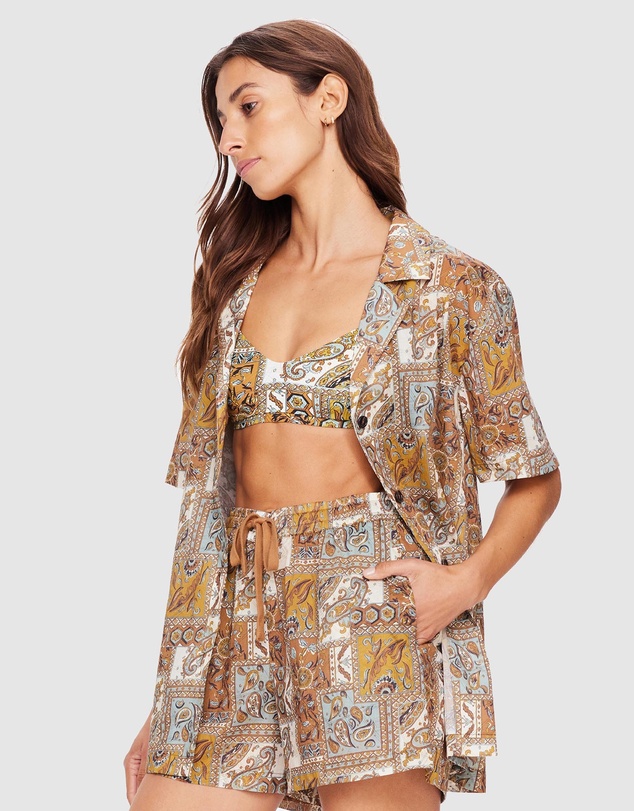 The Upside - Vadella Andie Paisley Shirt
