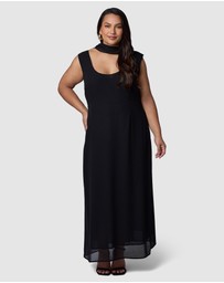 Pink Dusk by Curve Project - Move Me Maxi Dress