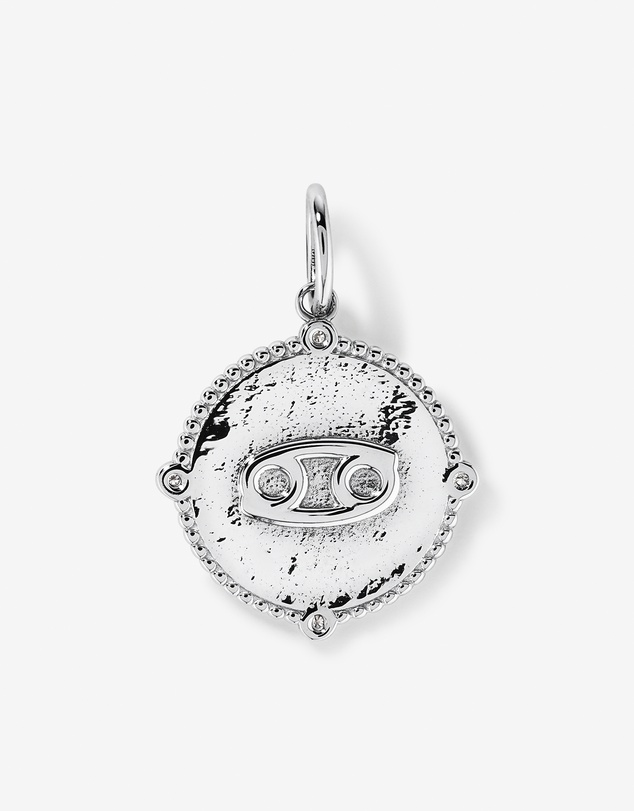 Michael Hill - Diamond Accent Cancer Zodiac Pendant in Sterling Silver