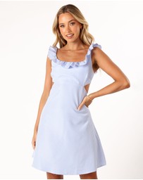 Petal & Pup - Libbie Mini Dress - Blue Stripe
