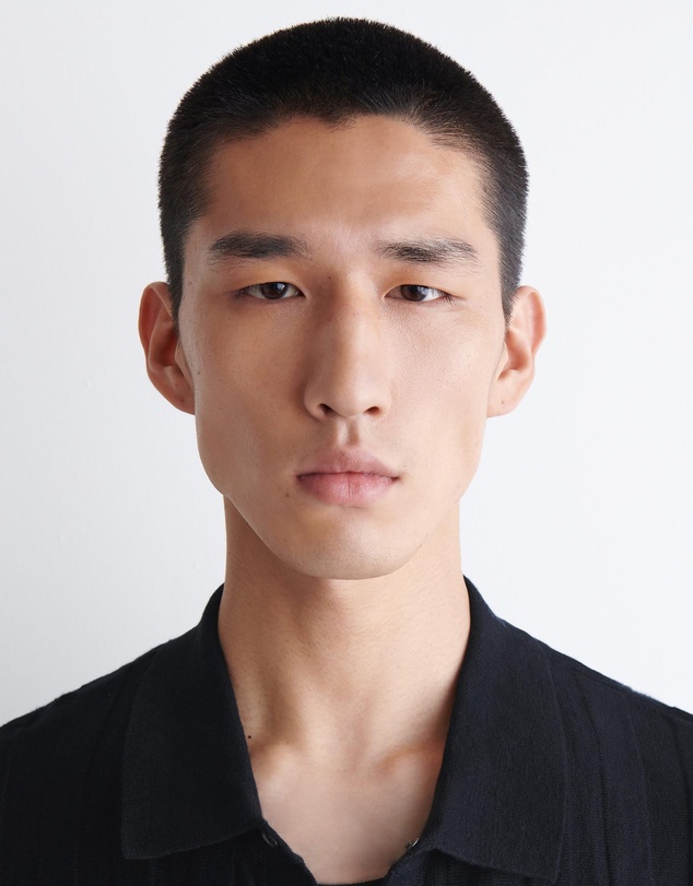 COS - Striped Knitted Linen Shirt