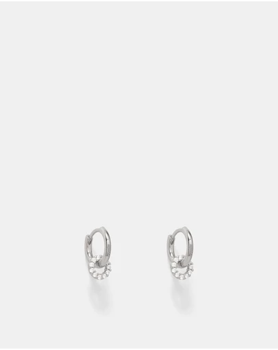 MIMCO - Nimbus Charm Hoop Earrings