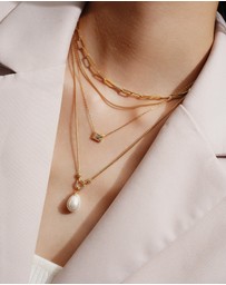 Ania Haie - Ania Haie Gold Paper Clip Chain Necklace