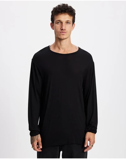 Surrounded By Ghosts - The Trona Wool Long Sleeve Tail T-Shirt