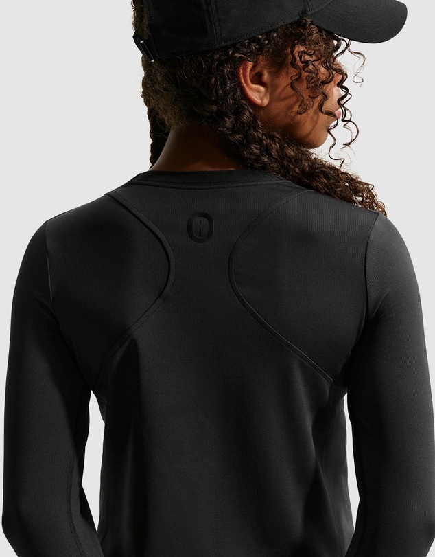 Nike - MAVN Dri-FIT Ribbed Long-Sleeve Top - Teens