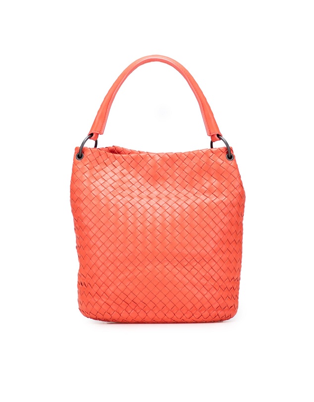 Pre-Loved by Azura Reborn - Pre-Loved Nappa Intrecciato Bucket Bag