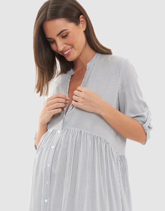 Ripe Maternity - Sam Stripe Dress