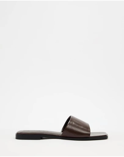 Atmos&Here - Joni Faux Leather Sandals