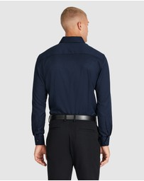 Tarocash - Cy Slim Textured Bamboo Shirt