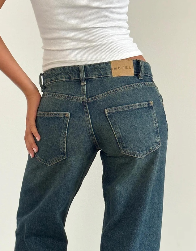 Motel Rocks - Low Rise Parallel Jeans