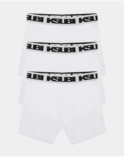 Ksubi - Royalty Boxer Brief 3 Pack White
