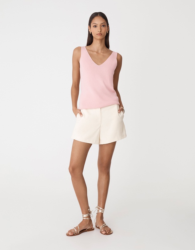 Forcast - Heidi V-Neck Knit Tank