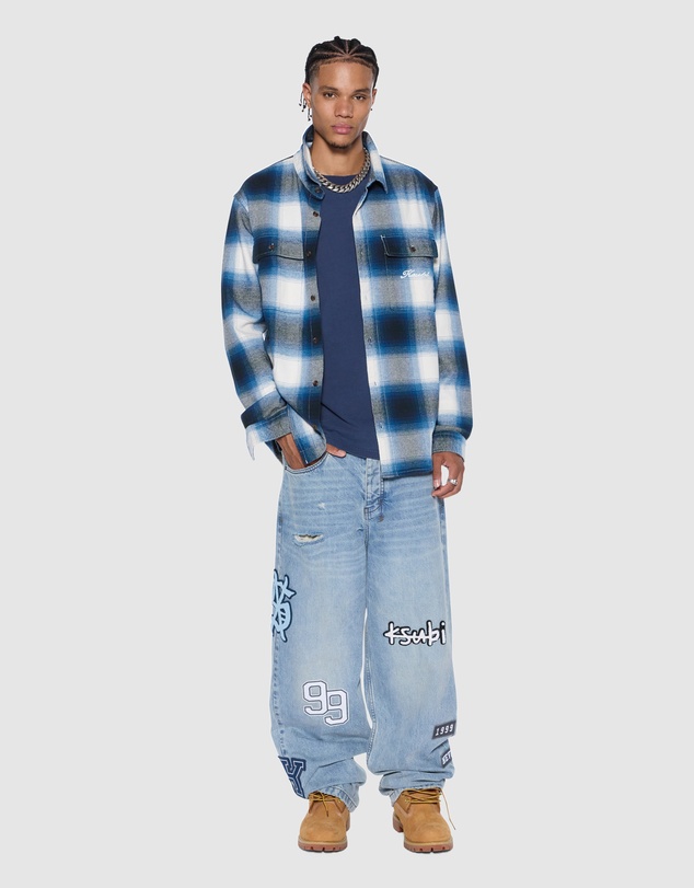 Ksubi - Rosebowl LS Shirt Salted Blue