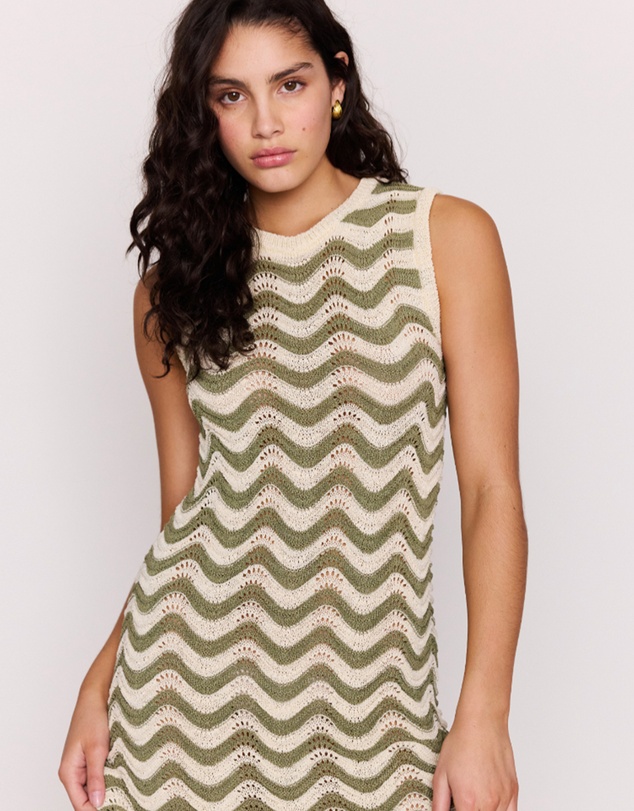 MINKPINK - Clio Crochet Mini Dress