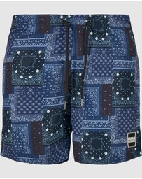 Urban Classics - Pattern Swim Shorts