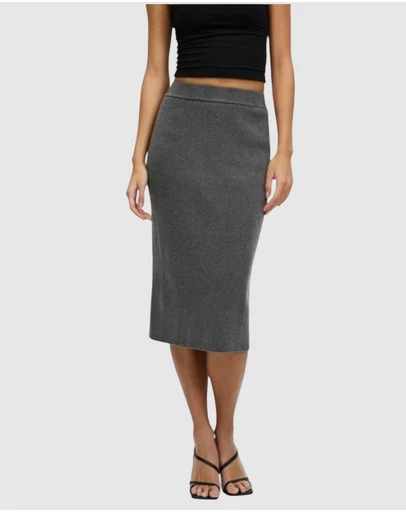 Honey and Beau - Serenity Knit Skirt