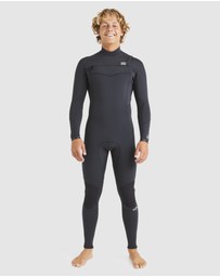Billabong - Mens 3/2 Absolute Natural Chest Zip Wetsuit