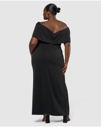 Pink Dusk by Curve Project - Damn Fine Maxi Dress