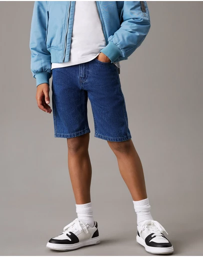 Calvin Klein Jeans - Boys Relaxed Denim Shorts