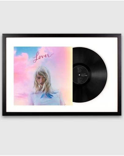 iWorld - Framed Taylor Swift Lover 2P Vinyl Album Art