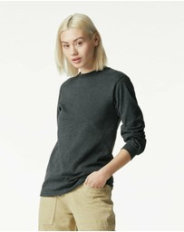 American Apparel - Unisex Long Sleeve Crew Neck T-Shirt