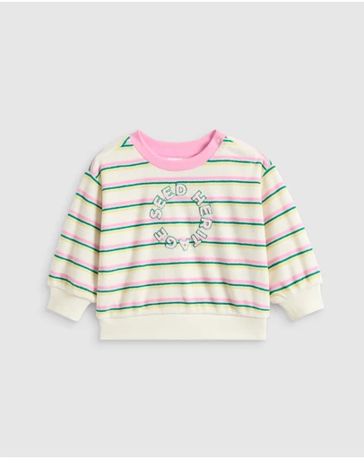 Seed Heritage - Stripe Toweling Sweat