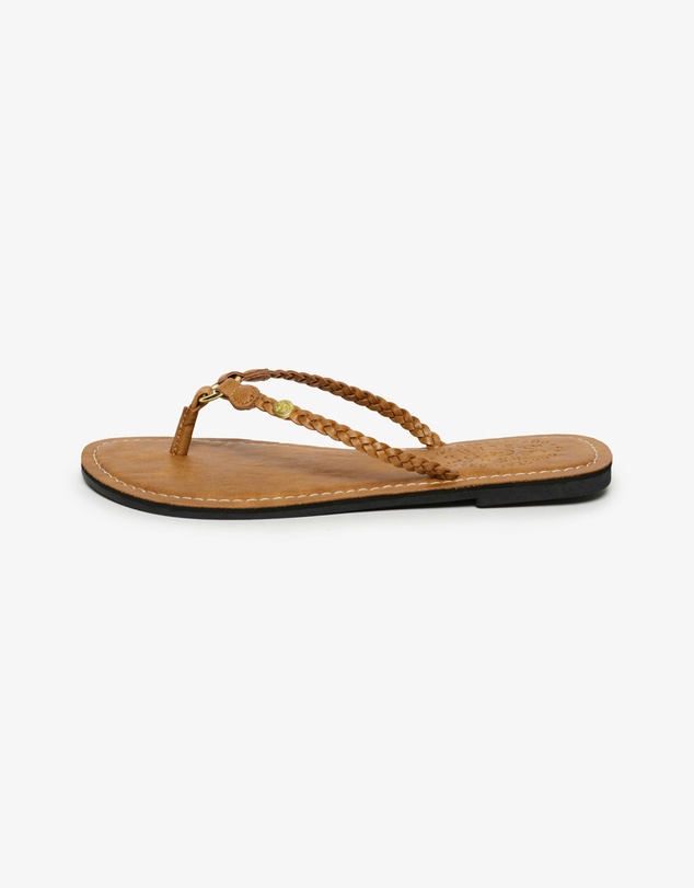 Superdry - Faux Leather Braided Flip Flop